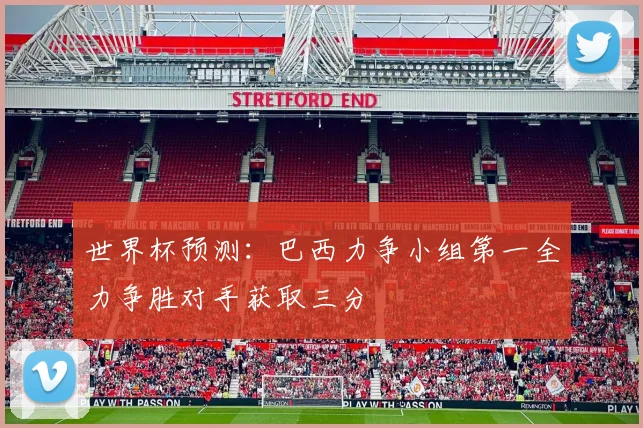 世界杯预测：巴西力争小组第一全力争胜对手获取三分