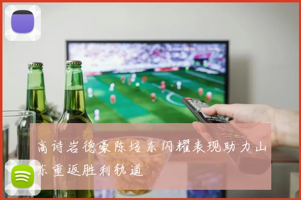 高诗岩德豪陈培东闪耀表现助力山东重返胜利轨道